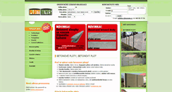Desktop Screenshot of beves.cz